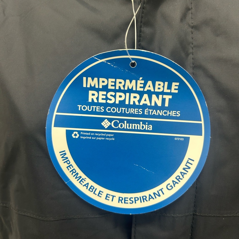 Columbia Charcoal Windbreaker Jacket - Picture 3 of 10